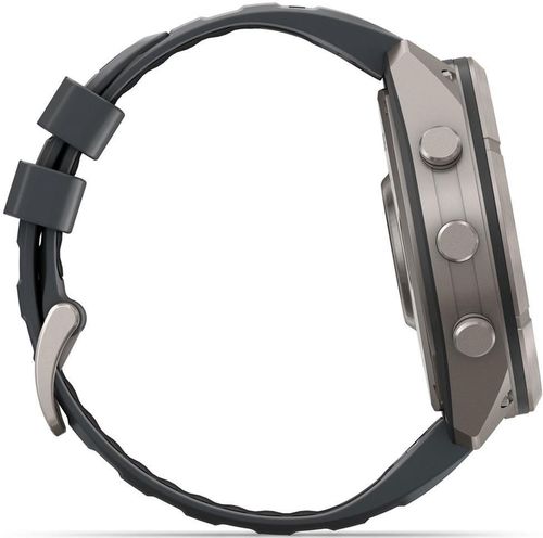 cumpără Ceas inteligent Garmin Fenix 9 Pro, 51mm, inReach,Ti w/Grpht/BkBnd (010-04337-21) în Chișinău 
