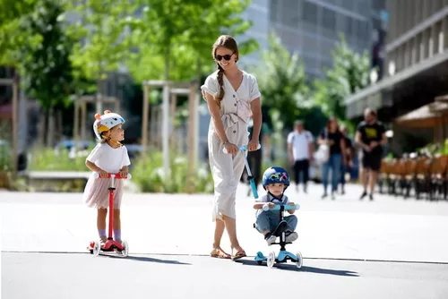 cumpără Trotinetă Micro MMD356 Mini2Grow Deluxe Magic LED Red în Chișinău 