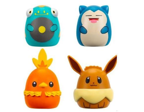 купить Игрушка Squishmallows SQAL0067 Набор из 4 фигурок Pokemon Squish-a-longs, 2.5cm, ast в Кишинёве 