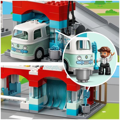 cumpără Set de construcție Lego 10948 Parking Garage and Car Wash în Chișinău 