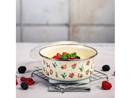 купить Контейнер для хранения пищи Promstore 57061 Recipient emailat Fiorella 16cm, 1.3L, capac din plastic в Кишинёве 