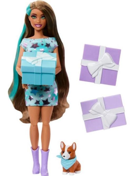 cumpără Păpușă Barbie JFG72 Petrecerea surpriza in tonuri turcoaz în Chișinău 