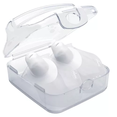 Protectoare pentru mameloane din silicon Chicco S-M (2 buc) 