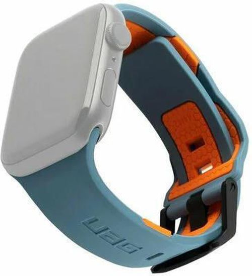 cumpără Curea UAG 19148D115497, Apple Watch 44/42 Civilian Strap, Slate/Orange în Chișinău 