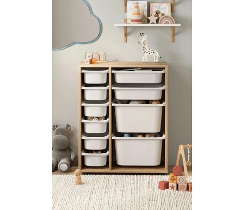 cumpără Dulap pentru copii Bofigo Коробка для игрушек 690x855x298mm, Sapphire Oak (12-67-14) în Chișinău 