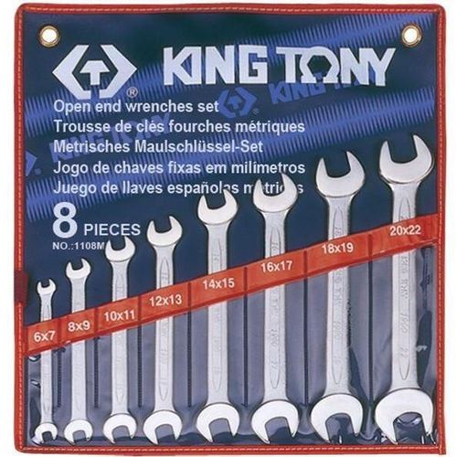 купить Ключ гаечный King Tony 1108MR ключи рожковые 6-22мм 8 пр. в Кишинёве 