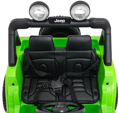 cumpără Mașină electrică pentru copii Kids car DK-JWR556_Green Jeep Wrangler Rubicon 392, 12V10AH, scaune din piele în Chișinău 