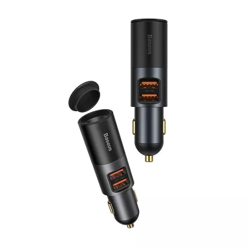 cumpără Încărcător pentru automobil Baseus CCBT-D0G Gray în Chișinău 