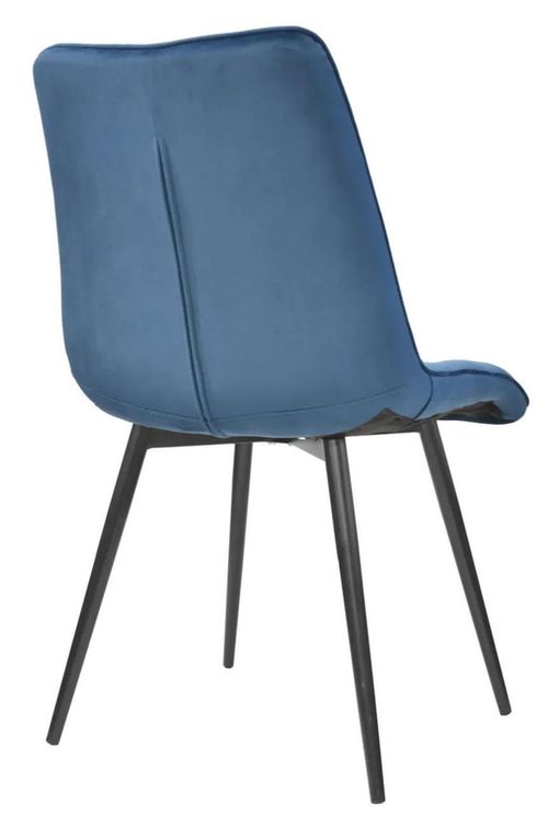 cumpără Scaun Deco Capella Blue+Black Leg în Chișinău 