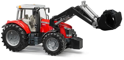 cumpără Mașină Bruder 3047 Tractor Massey Ferguson cu incarcator frontal, 42290 în Chișinău 