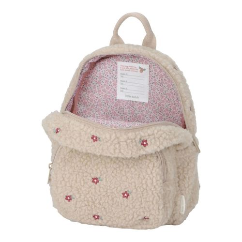 cumpără Rucsac pentru copii Little Dutch LD4916 Rucsac din material teddy Sand în Chișinău 