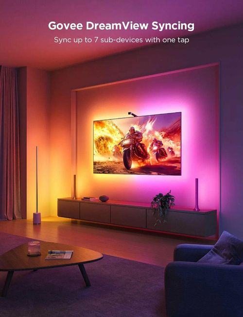 купить Лента LED Govee TV Light Strip RGBIC TV Backlight 3 Lite (75”-85”) (H60993D2) в Кишинёве 