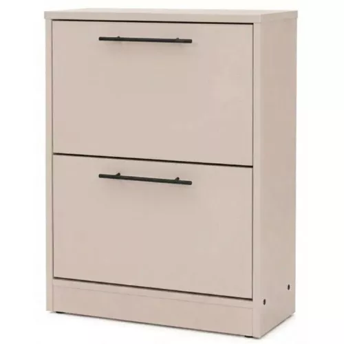 купить Полка для обуви Mashtab 12439 Soria cu 2 sertare (640x290x830) Cashmere в Кишинёве 
