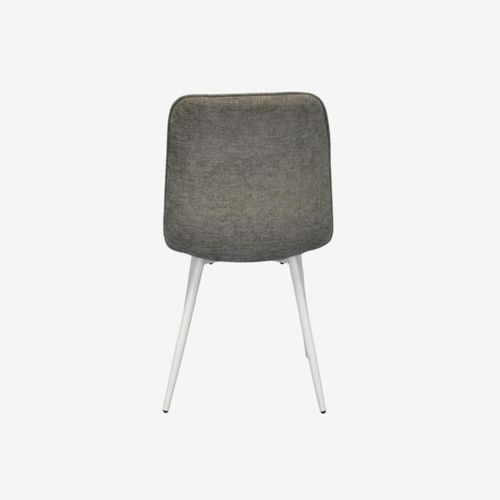 купить Комплект стол и стулья Evelin di Costacurta стол DT-531R Wh + 4 стула YTC-078Wh UF885-14 (Grey) в Кишинёве 