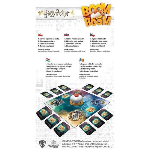 купить Настольная игра Trefl 2199 Game Boom Boom Harry Potter в Кишинёве 