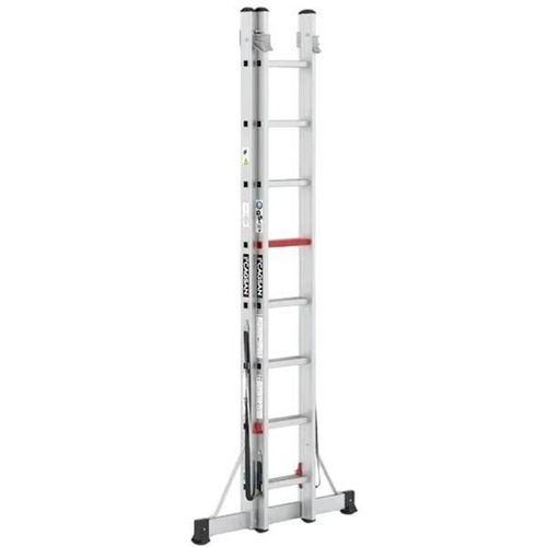 купить Лестница Cagsan TSA5 двухсекционная, 2x8 ст, H=4.12m, макс.нагрузка150kg в Кишинёве 