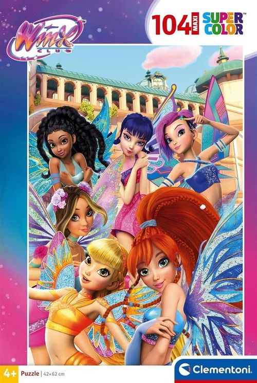 купить Пазл Clementoni Puzzle 104 MAxI Winx 2025 (23004) в Кишинёве 