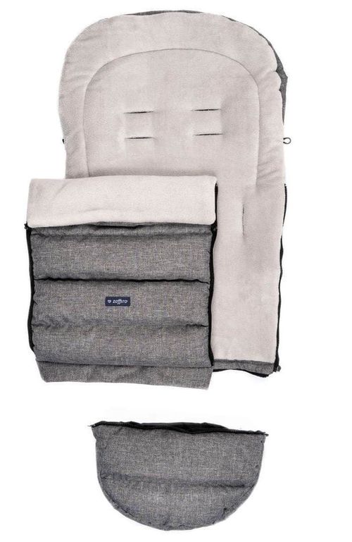 cumpără Accesorii pentru cărucior Zaffiro iGrow 2.0 Plush Grey în Chișinău 