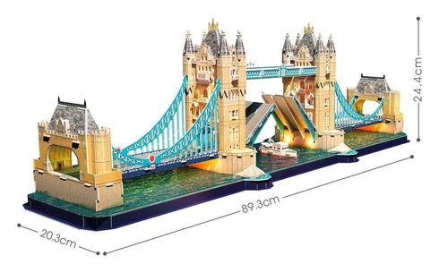 купить Конструктор Cubik Fun L531h 3D Puzzle Tower Bridge (Led) в Кишинёве 