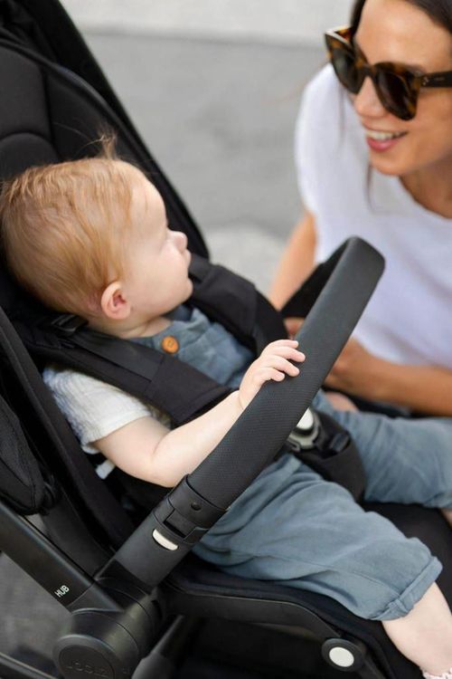 купить Детская коляска Joolz 900260 Hub+ compact, Brilliant Black в Кишинёве 