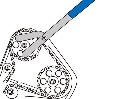купить Ручной инструмент King Tony 9AT3-A01 фиксатор цепи распределительного вала и топливного насоса в Кишинёве 