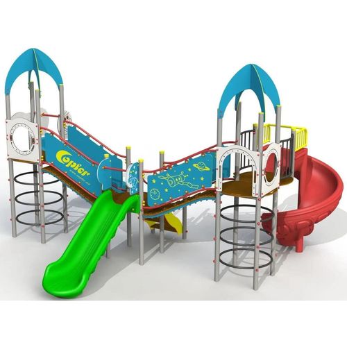 cumpără Teren de joacă Copfer PTP21-08-T1 Complex de joaca Cosmos în Chișinău 