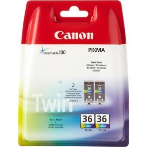 купить Картридж для принтера Canon CLI-36 Twin Pack (1511B025), color в Кишинёве 