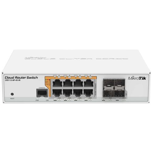 cumpără Switch/Schimbător MikroTik CRS112-8P-4S-IN în Chișinău 