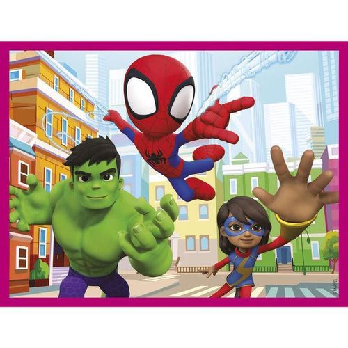 купить Пазл Clementoni Cuburi Spidey si prietenii lui,, 12 buc. (41198) в Кишинёве 