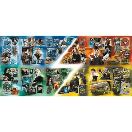 cumpără Puzzle Trefl 81023 Puzzles - 9000 UFT - The Houses of Hogwarts / Warner Harry Potter_FSC în Chișinău 