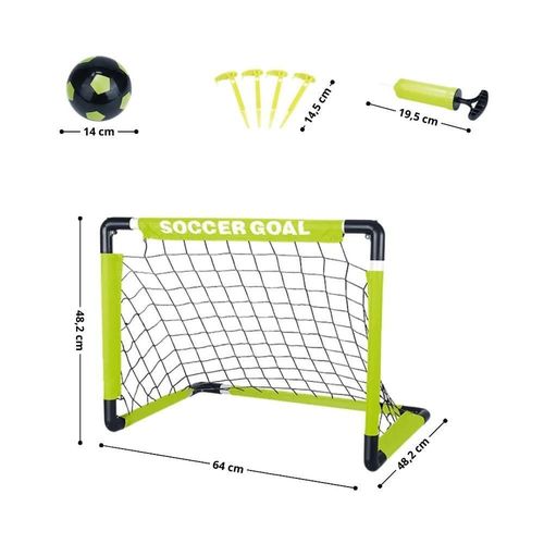купить Футбольные ворота inSPORTline 11799 Set de fotbal pliabil FSGS250 IN26717 в Кишинёве 