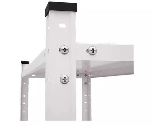 cumpără Raft de depozitare Nex Home Raft metalic REK 1500x750x300 mm, 4 rafturi metal, white în Chișinău 