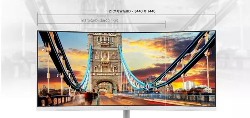 cumpără Monitor MSI PRO MP341CQW White în Chișinău 