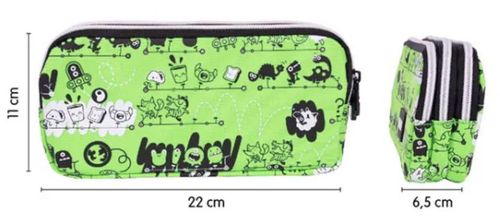 купить Школьный пенал Milan 081135TN2 Penar Tandem (3 compart.) в Кишинёве 