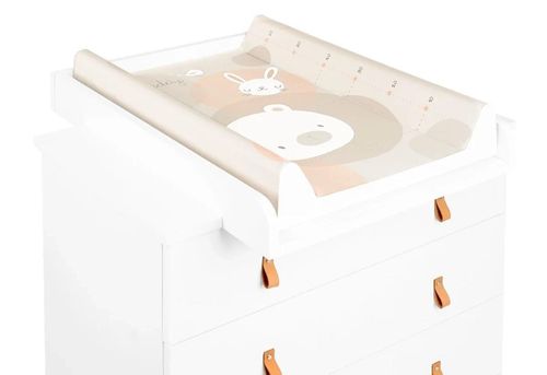 cumpără Accesoriu pentru înfășat Kikka Boo 31108060036 Saltea de infasat tare My Teddy, 80x50 cm în Chișinău 