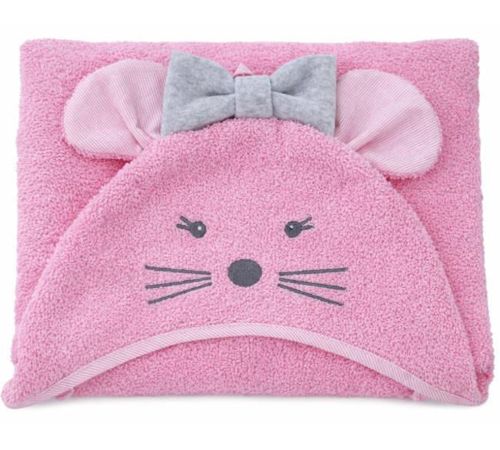 купить Аксессуар для купания Veres VR 190.50 Mouse pink 80x120 в Кишинёве 