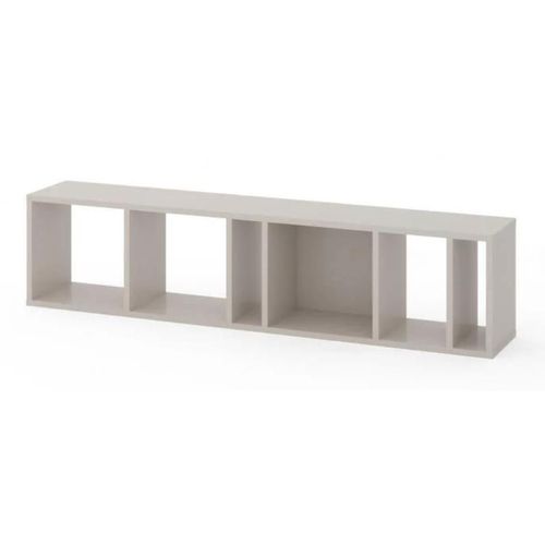 cumpără Raft decorativ Nex Home Etajera de perete A032, 1300x220x300mm, PAL, Cashmere în Chișinău 