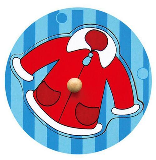 cumpără Puzzle Viga 59515 Wooden Flat Puzzle Dresses în Chișinău 