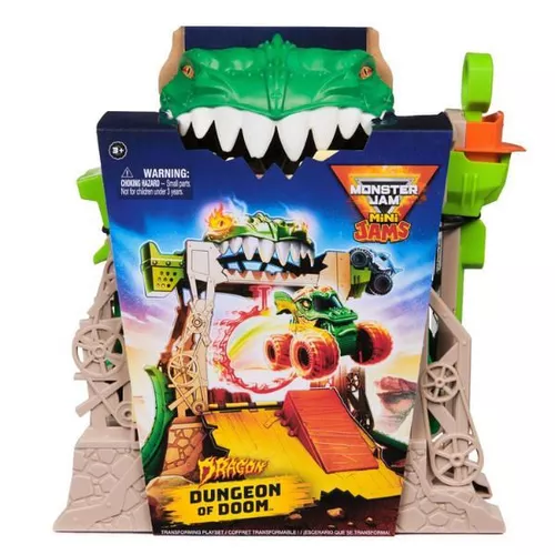 купить Машина Spin Master 6069758 Set Monster Jam, Dragon Dungeon of Doom 1:87 в Кишинёве 