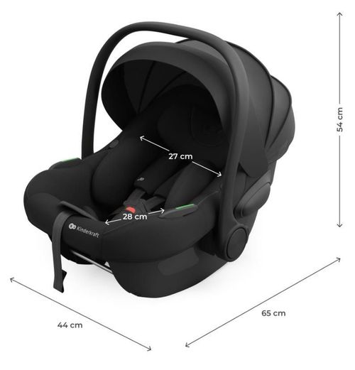 купить Автокресло KinderKraft I-Lite with Endura Safe FX black KCILENFXBLK2000 в Кишинёве 