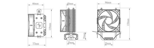 купить Кулер Deepcool AG200, Gammaxx Series в Кишинёве 