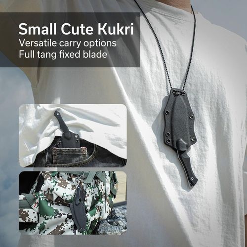 купить Нож походный Civivi C047C-1 Vaquita II, lamă Nitro-V, G10, Kukri в Кишинёве 