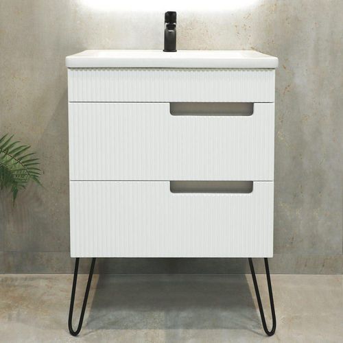 cumpără Dulap pentru lavoar Bayro универсальный Positano под умыв. Argo 600 белый мат în Chișinău 