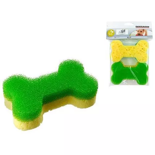 купить Товар для животных Fackelmann 49377 Набор губок для мытья посуды для животных 2шт в Кишинёве 
