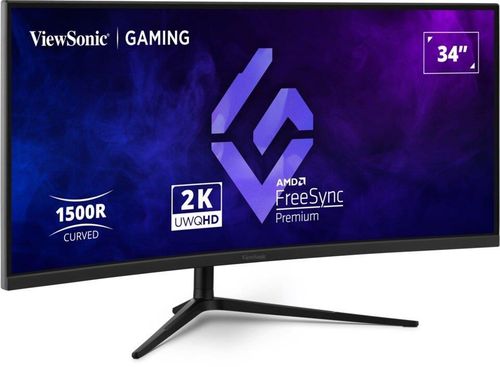 cumpără Monitor Viewsonic VX3418C-2K Curved 21:9 Gaming Black în Chișinău 