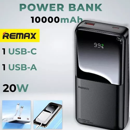 cumpără Acumulator extern USB (Powerbank) Remax RPP-679 10KmAh PD+QC 20W+22,5W Black în Chișinău 