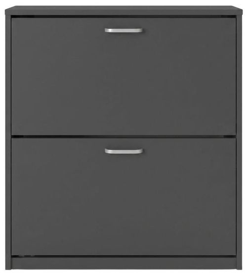 cumpără Raft pentru încălțăminte Fabrik Home Тумба для обуви 2 дверцы / 800 антрацит în Chișinău 