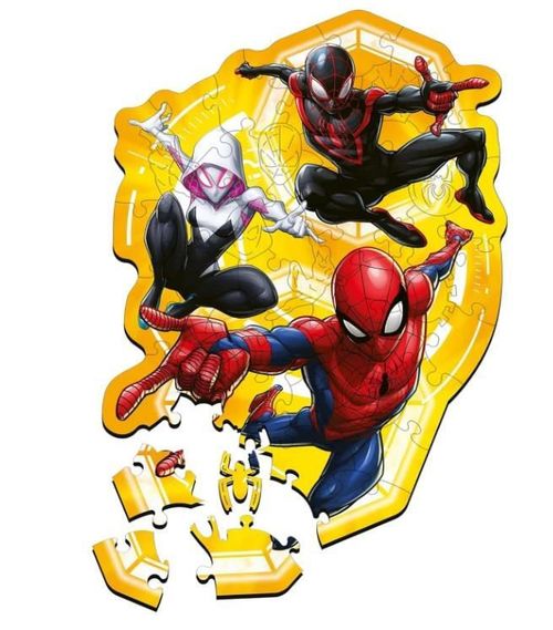 cumpără Puzzle Trefl 20280 Wooden puzzle. Spiderman, 50el în Chișinău 