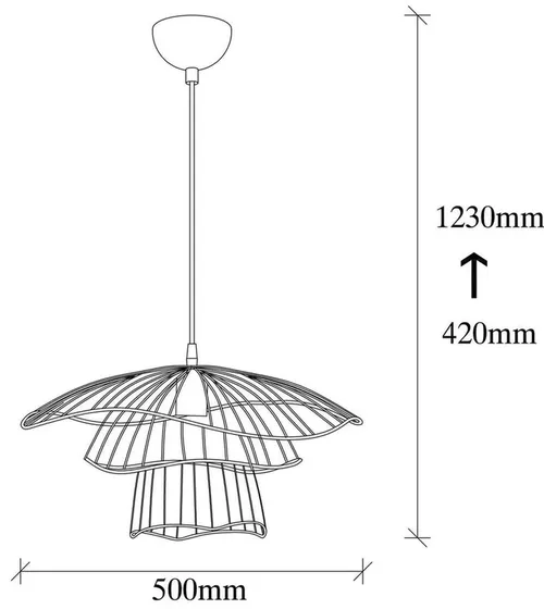 cumpără Corp de iluminat interior Trendy Tel-6504 50x123x50cm (GTR002558) în Chișinău 