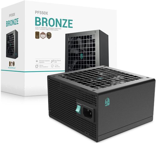 купить Блок питания для ПК Deepcool PF550X Black в Кишинёве 